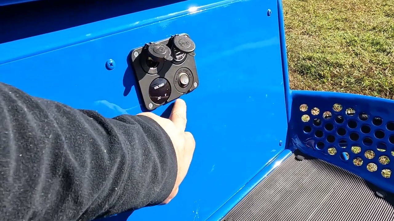 Our first horse drawn UTV.