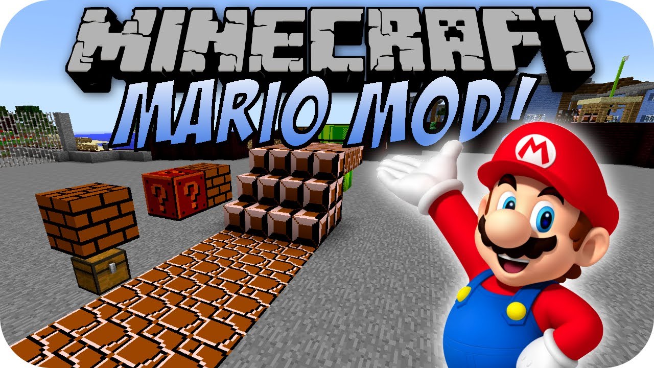 Minecraft MARIO MOD