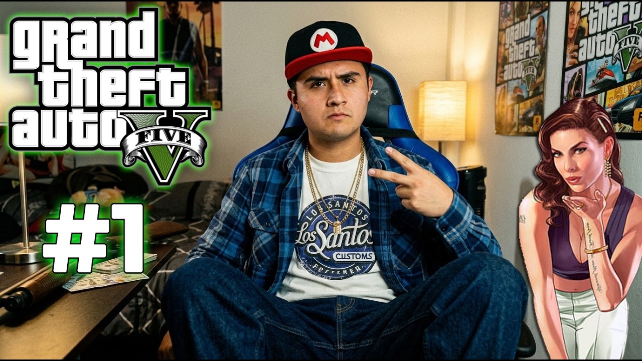 NOS CAIMOS :C ESTOY VIRGEN EN ESTO 😳| GTA V ENHANCED | MODO HISTORIA #1| Chuy DM