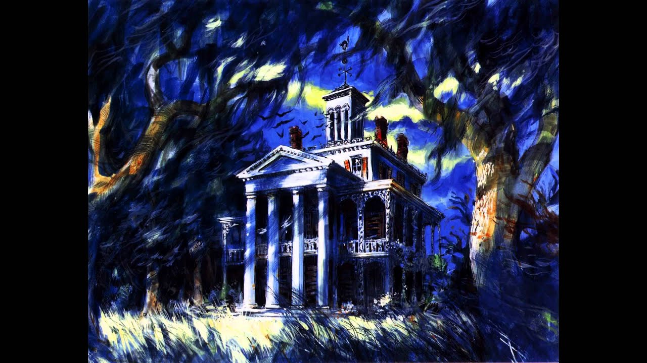 Haunted Mansion foyer organ - Disneyland key EXTENDED