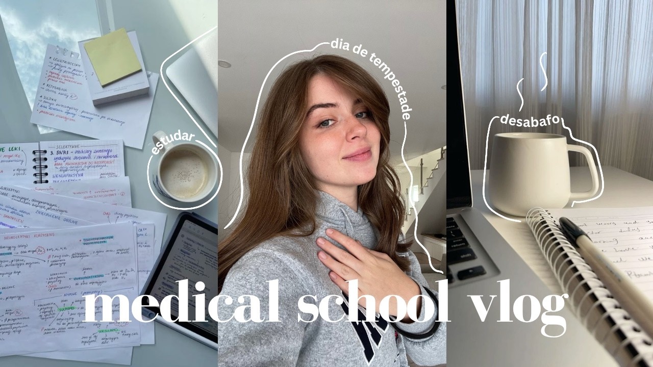 Medical School Vlog | entre estudo, tempestades e desabafos