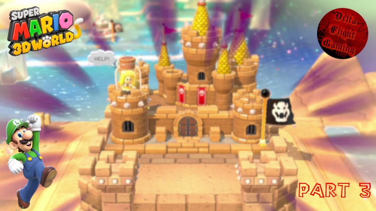 Super Mario 3D World | Part 3 - World 2, The Desert World