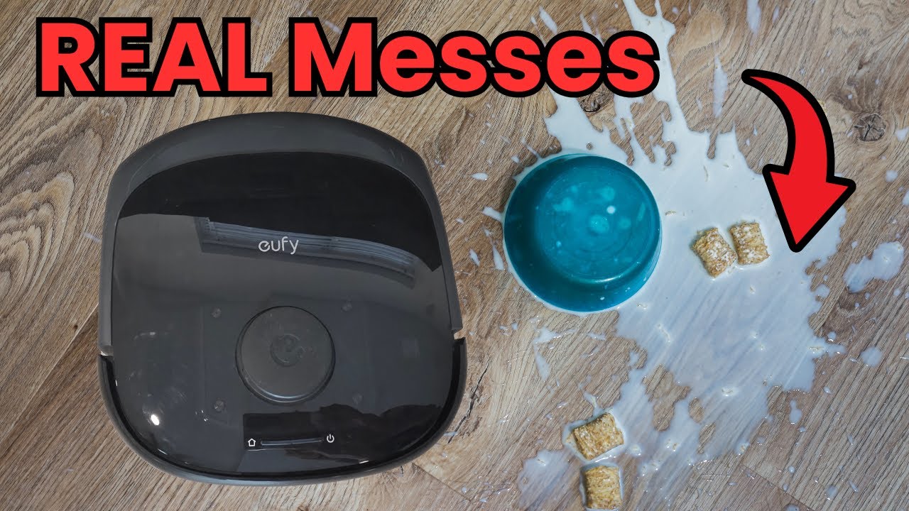Can the eufy E25 HydroJet Robot Vacuum  Handle THIS Mess?!