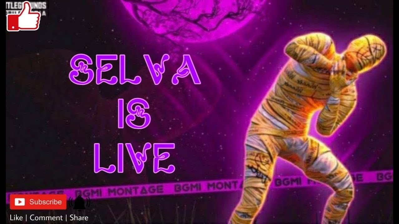 BGMI TAMIL Live STREAM Selva is live ❤️