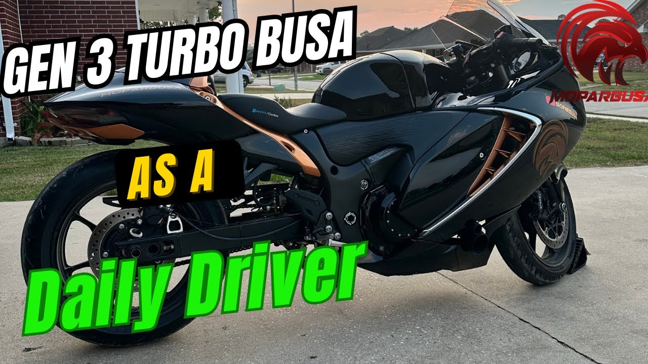 Experience the thrill: Daily commuting on a Turbo Busa