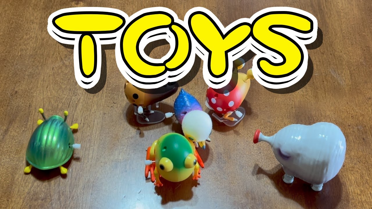 The OFFICIAL Pikmin Wind Up Toys (ft. @beaniewren)