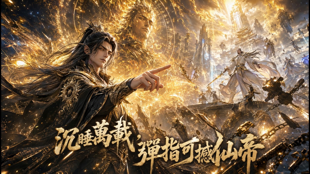 沉睡萬載一朝蘇醒，區區仙帝橫行霸道？我彈指便能震碎他帝道根基#玄幻#無敵流   #上古至尊#復仇  #反派  #諸天仙域大戰 #萬古混沌本源 #逆襲#背叛  #陽辰道君 #仙門#爽劇