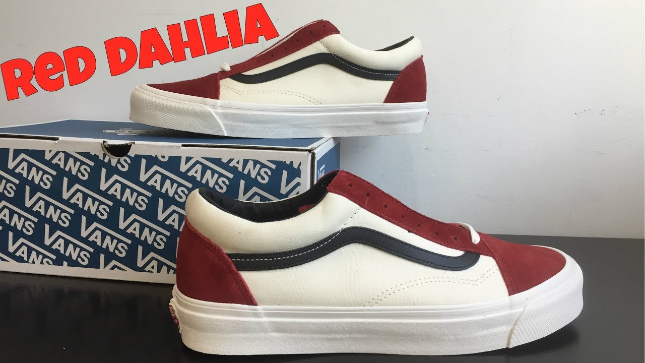 VANS OG OLD SKOOL LX "RED DAHLIA" REVIEW