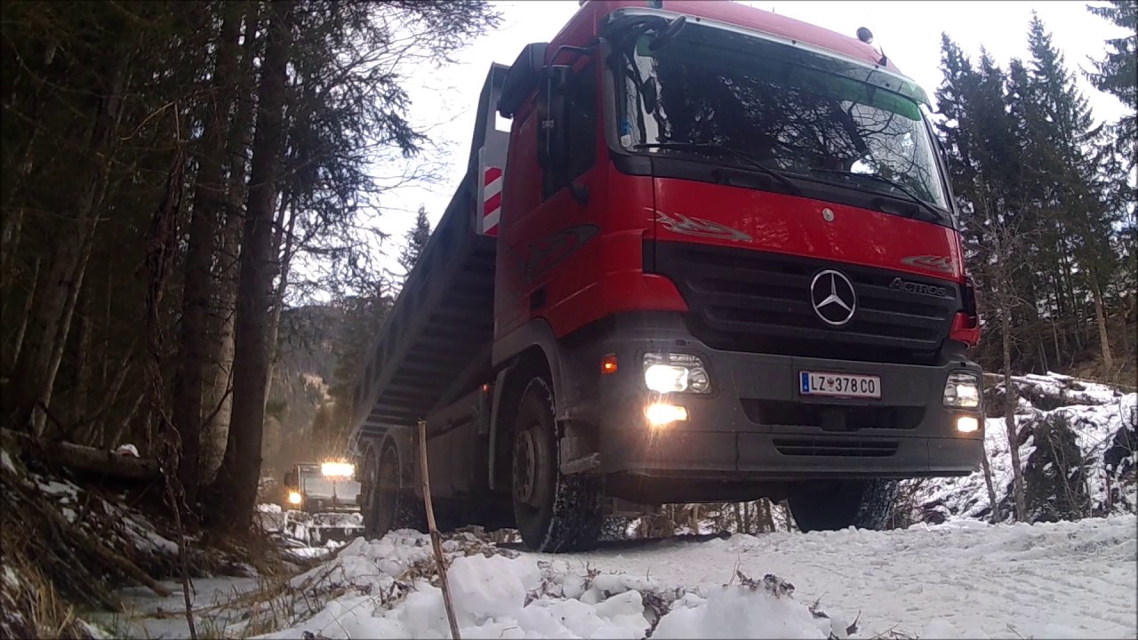 [HD] Schneetransport Pirchersrevices [GoPro]