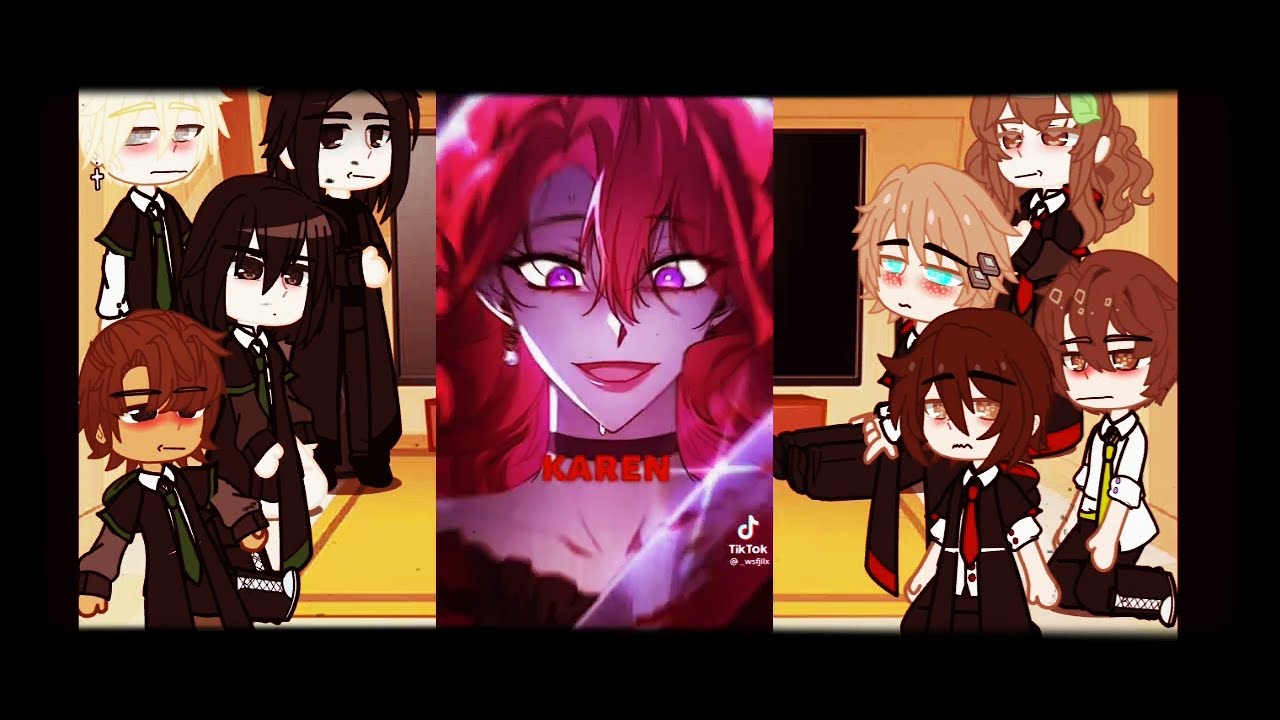 Reaction of Harry Potter characters to fem!Harry as Karen| 🦋Ochako🦋
