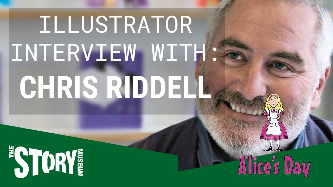 Draw-along and interview with Chris Riddell and Nicolette Jones