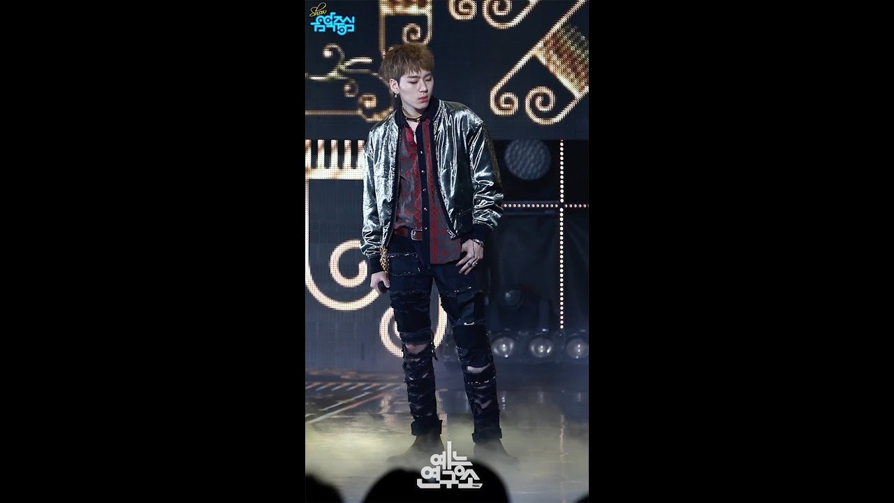 [예능연구소 직캠] 블락비 떠나지마요 지코 Focused @쇼!음악중심_20180113 Don't Leave Block B ZICO