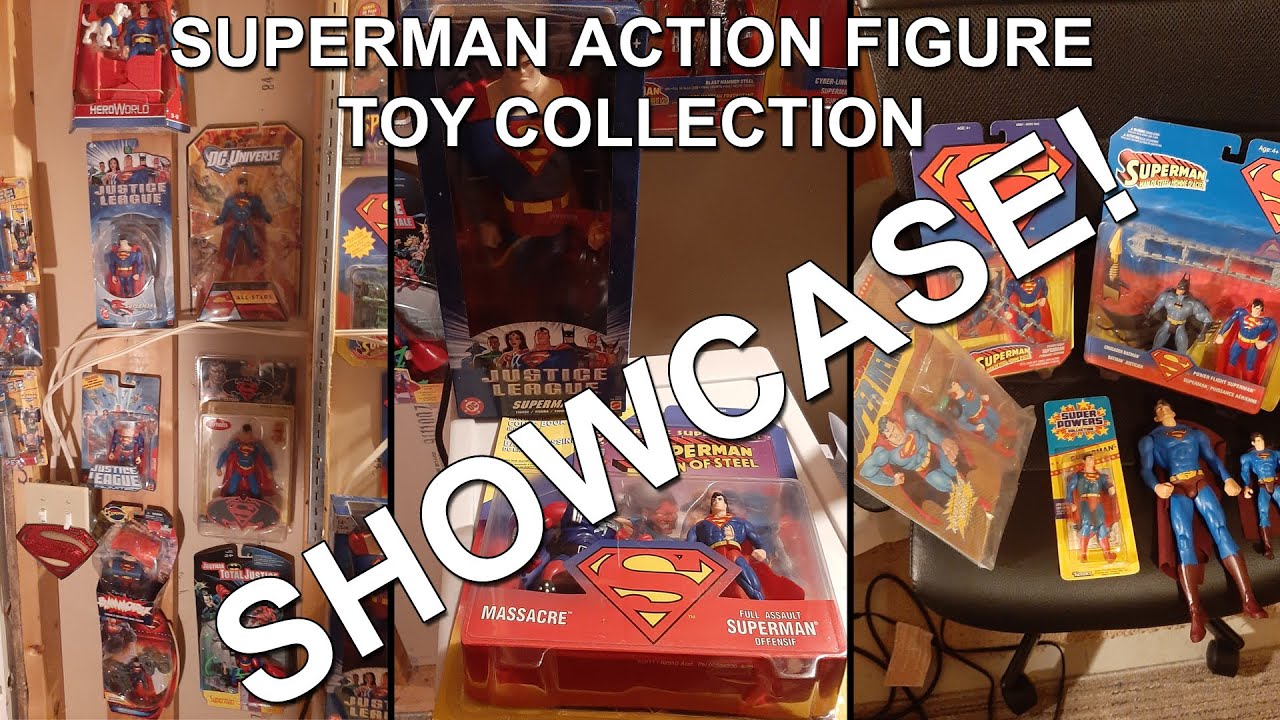 Superman Toy (Action Figure) Collection Showcase: Iconic Uniform