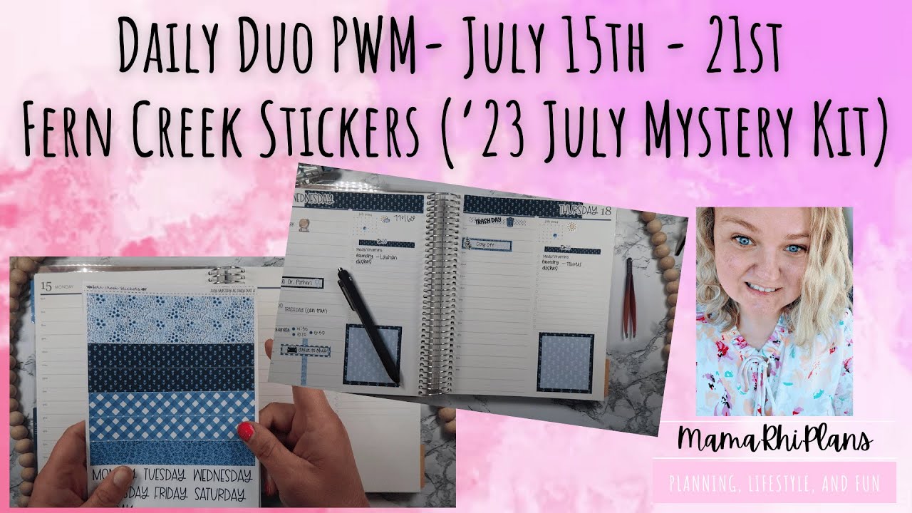 DAILY DUO PLAN WITH ME | ERIN CONDREN LIFE PLANNER | FEAT. 