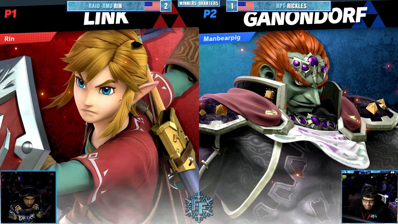 FFXI - Smash Ultimate Singles Winners Quarters - RAID RMU RIN (Link) vs HPT Rickles (Ganondorf)