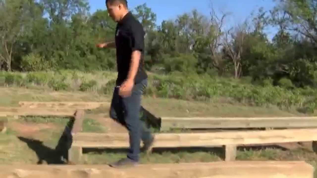 Taking Obstacle Course Fort Sill