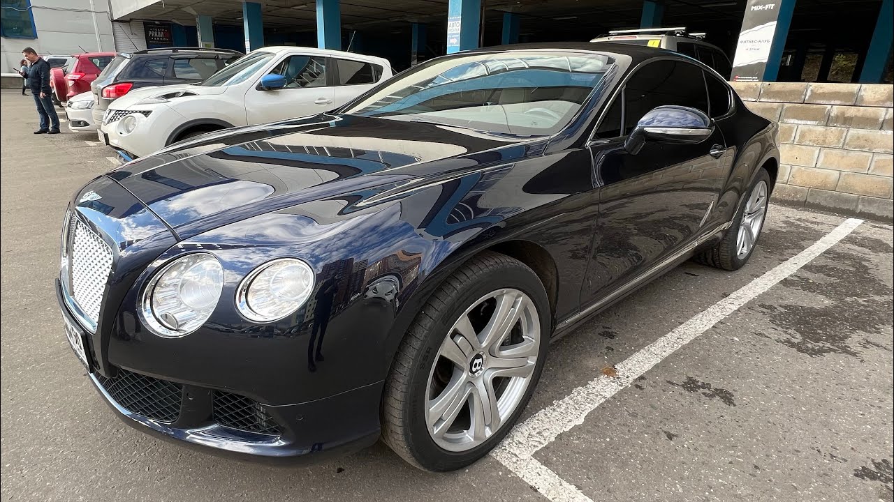 Бу Bentley Continental GT 2012г. 6.0, 575л.с. за 4.500.000 рублей, гос. номер за 500.000 рублей.