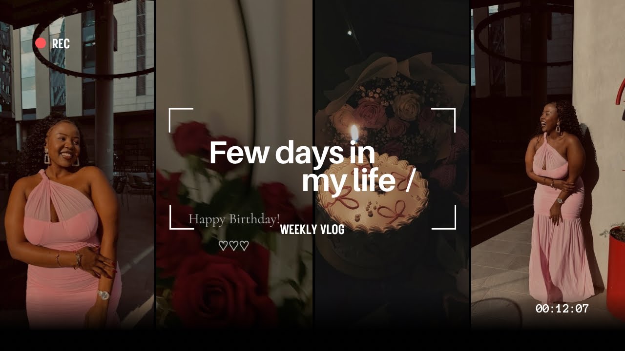 Few days in my life |work | Birthday dinner |#birthdayvlog #workvlog #southafricanyoutuber 