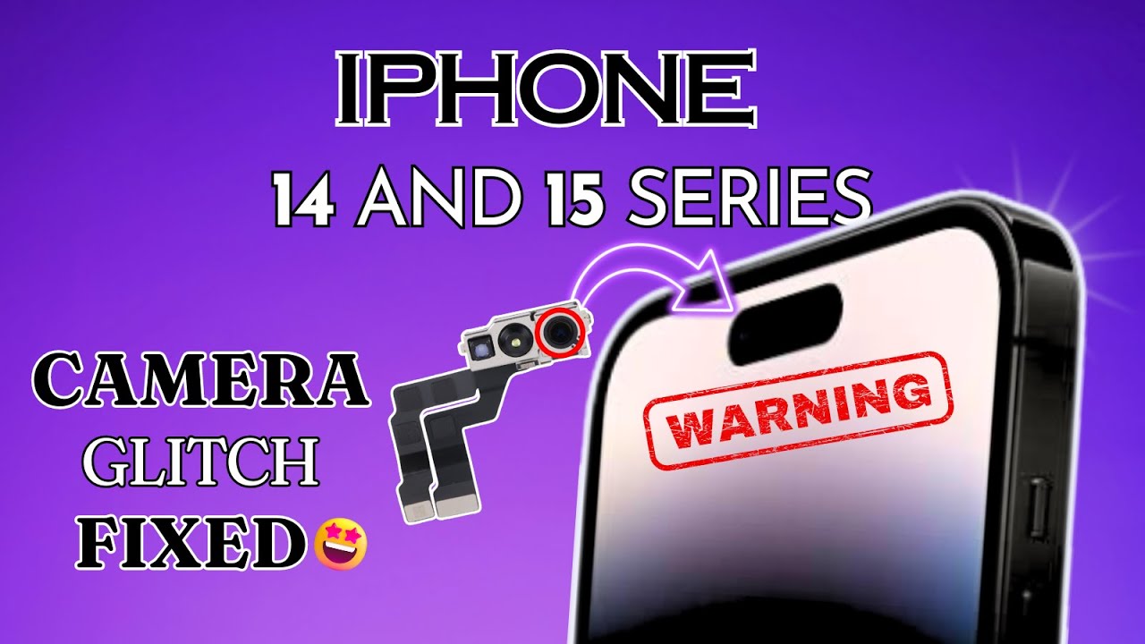 How To Fix Any iPhone 14 and 15 Series Camera Glitch Quickly And Easily