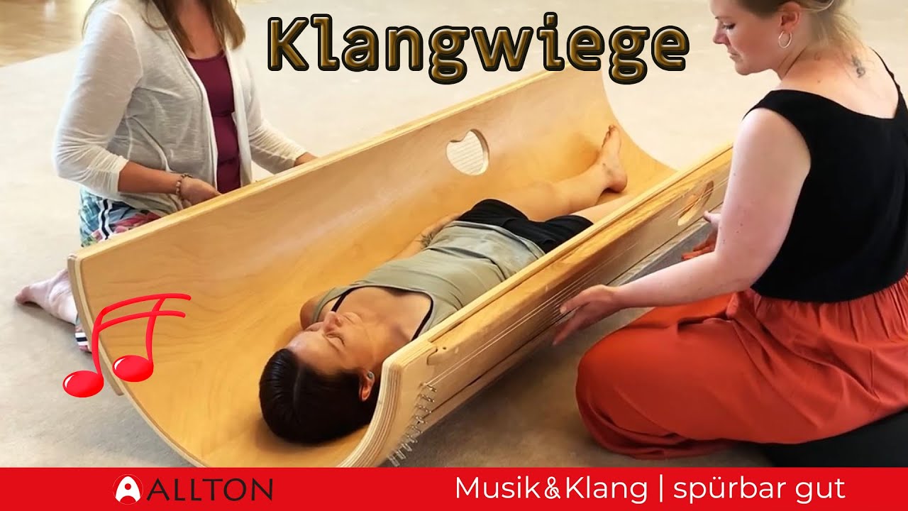 Entspannung, Regeneration und Selbstregulation mit Klangmassage in der Klangwiege