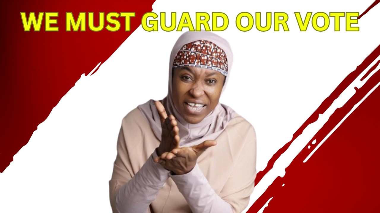 WE MUST GUARD OUR VOTE