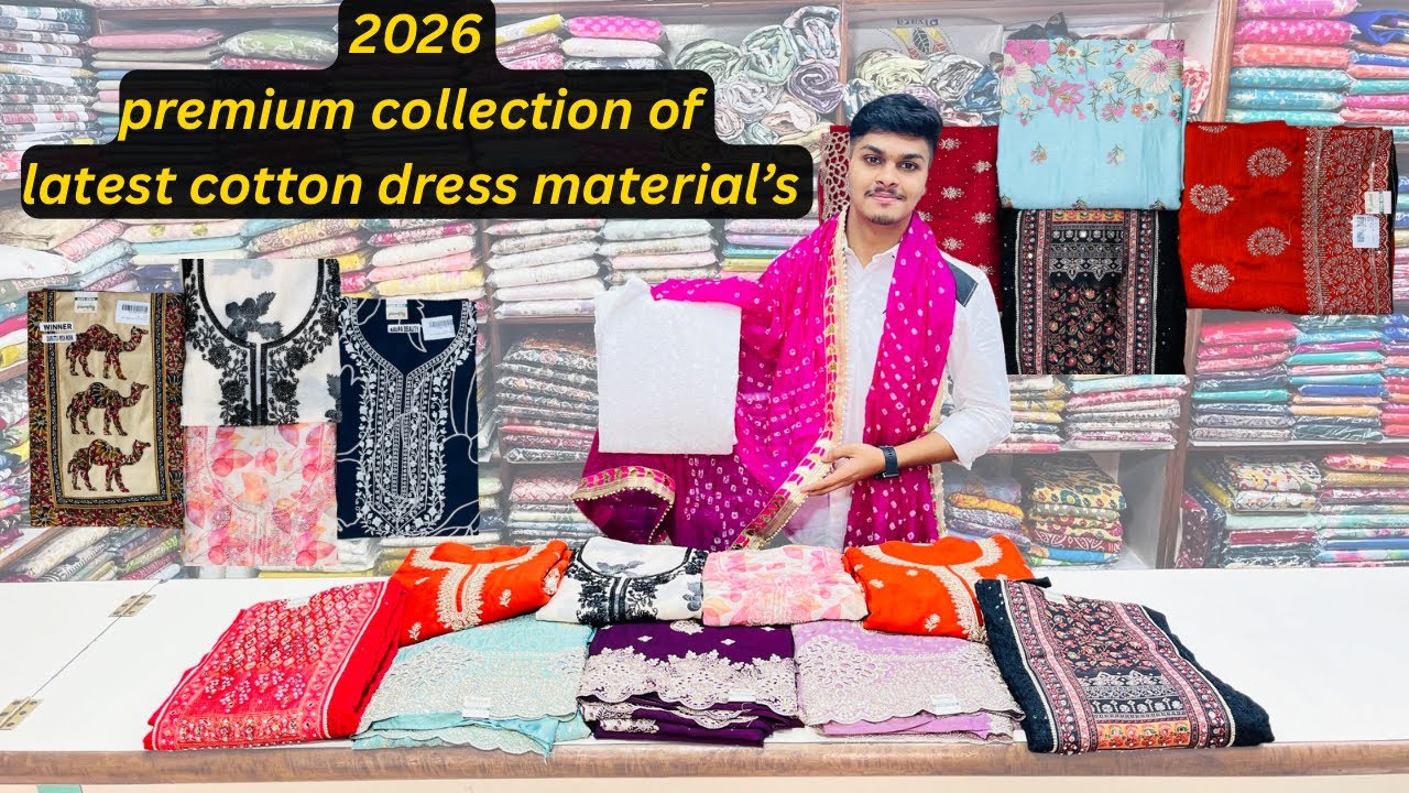 Premium cotton dress material for festival’s 2026 || #onlineshopping #rajkamalfashion 