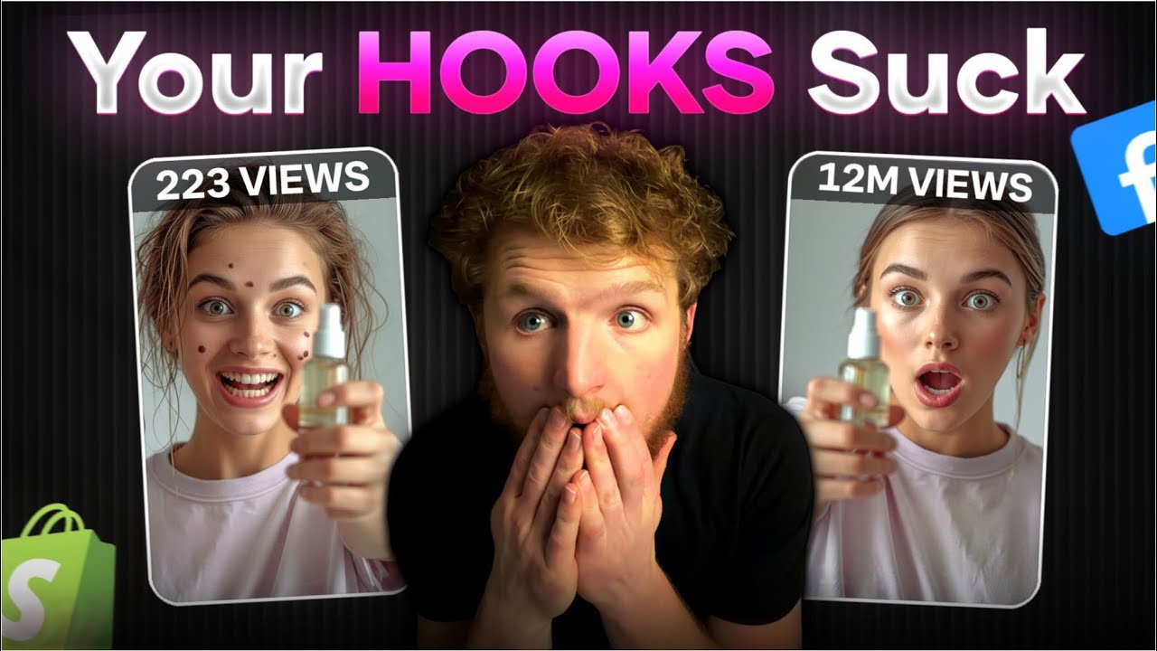 How I create hooks that make me 10k/day every time (Just Copy Me)