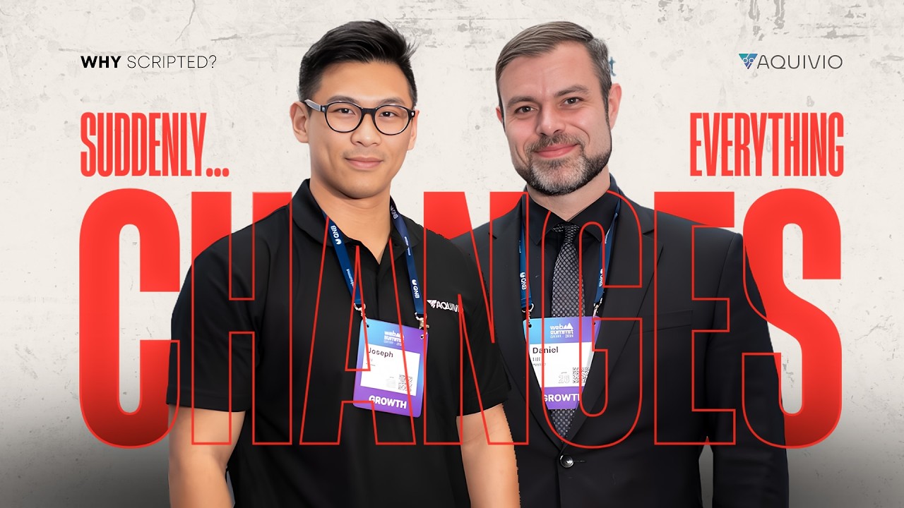 DISRUPTION HAPPENS FAST OR NEVER HAPPENS | FT. AQUIVIO | WHYSCRIPTED