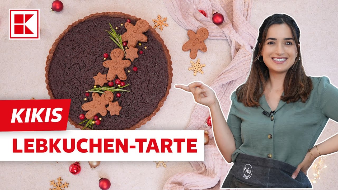 Kikis Lebkuchen-Tarte | Lebkuchen-Mürbeteig trifft auf Schokoladenfüllung | Kaufland