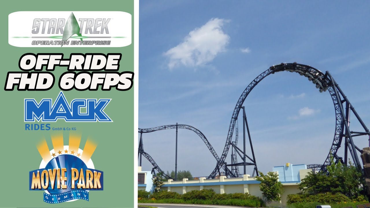 Star Trek: Operation Enterprise | OFF RIDE - Full HD 2022 | Mack Rides Multi Launch Coaster