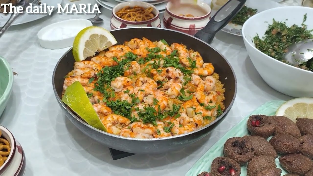 بايلا الطبق الاسباني بطريقة بسيطة سهل ولذيذة La  paella