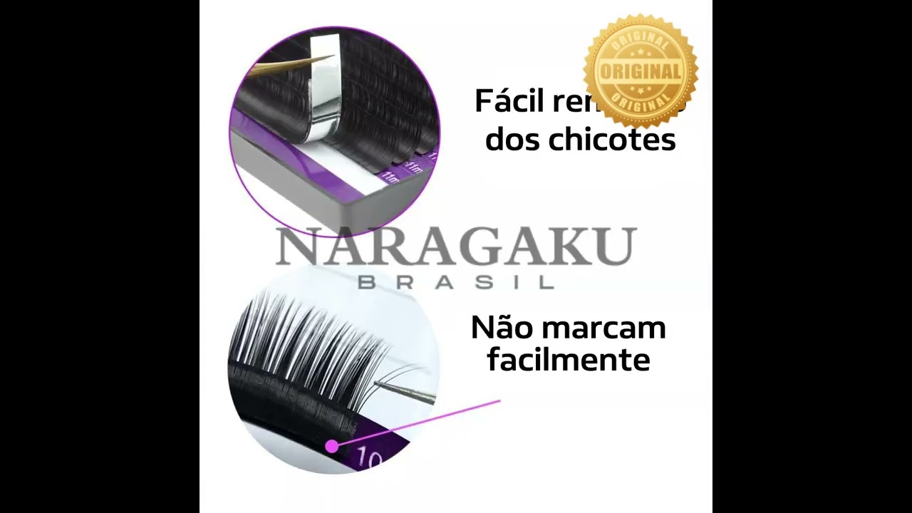 Fio Para Extens&atilde;o De C&iacute;lios Volume Russo