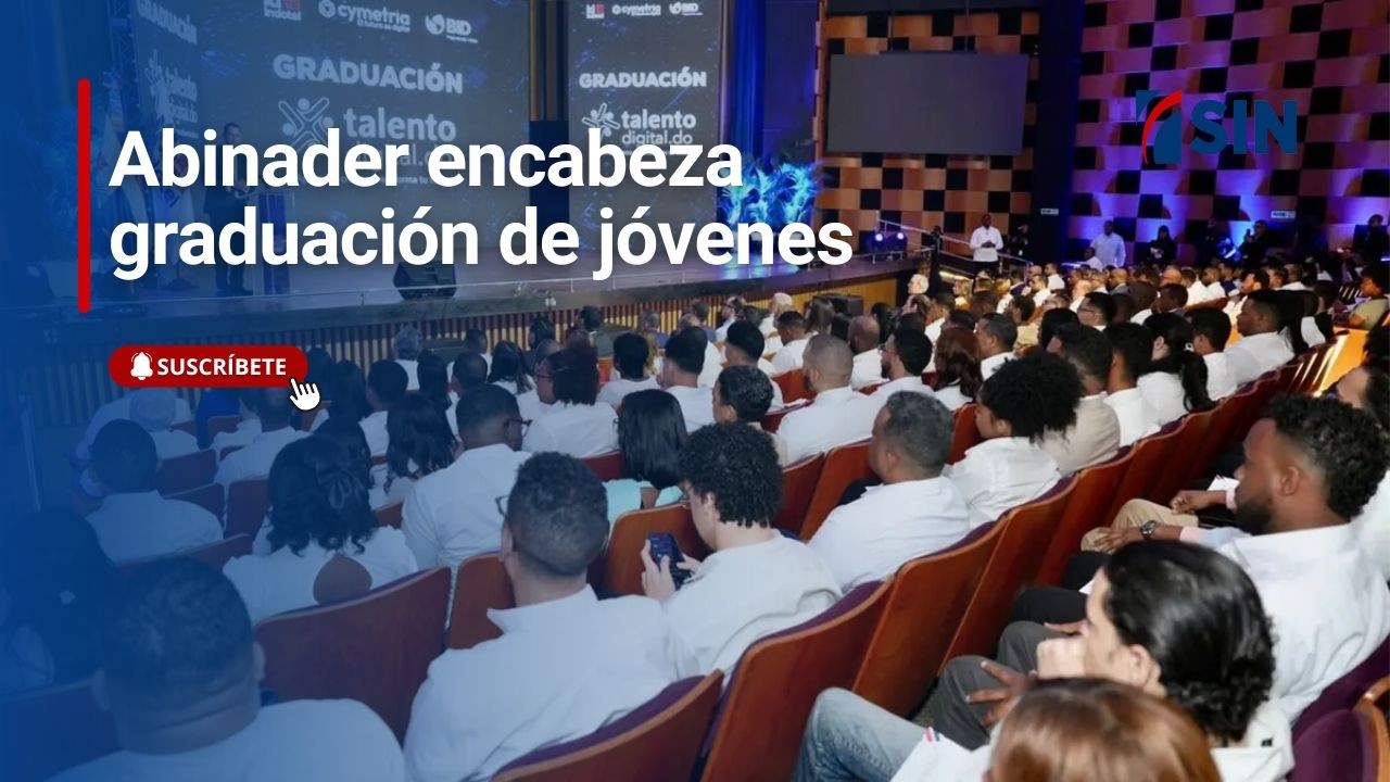 Abinader encabeza graduación de jóvenes
