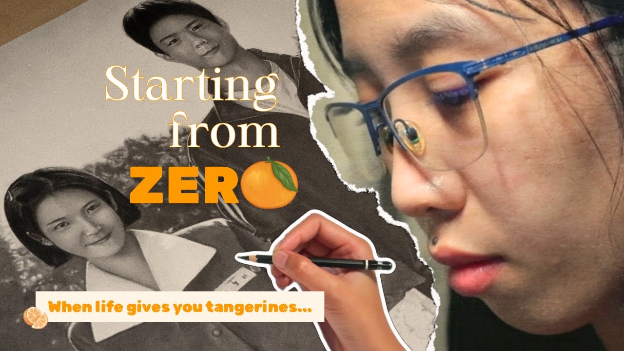 I almost didn’t upload this... | Realistic K-Drama portrait drawing (charcoal + graphite)