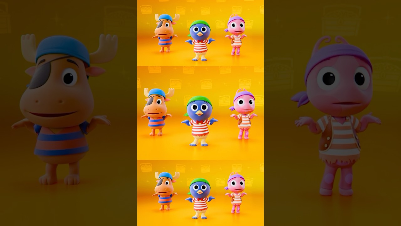 Backyardigans search for Treasure! 🏴&zwj;☠️ #shorts