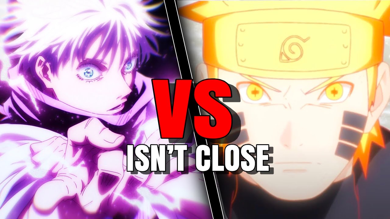 Why Naruto VS Gojo Isn’t Close