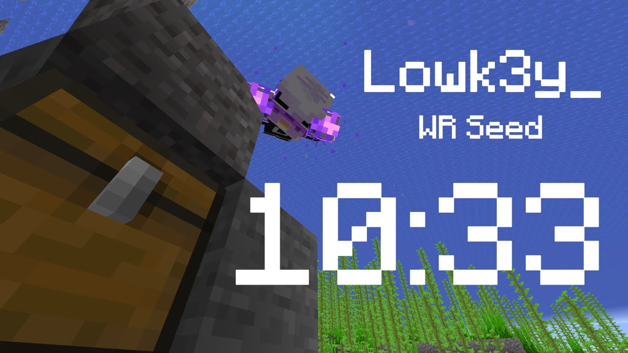 How Fast Can a Speedrunning Noob Beat the World Record Seed?