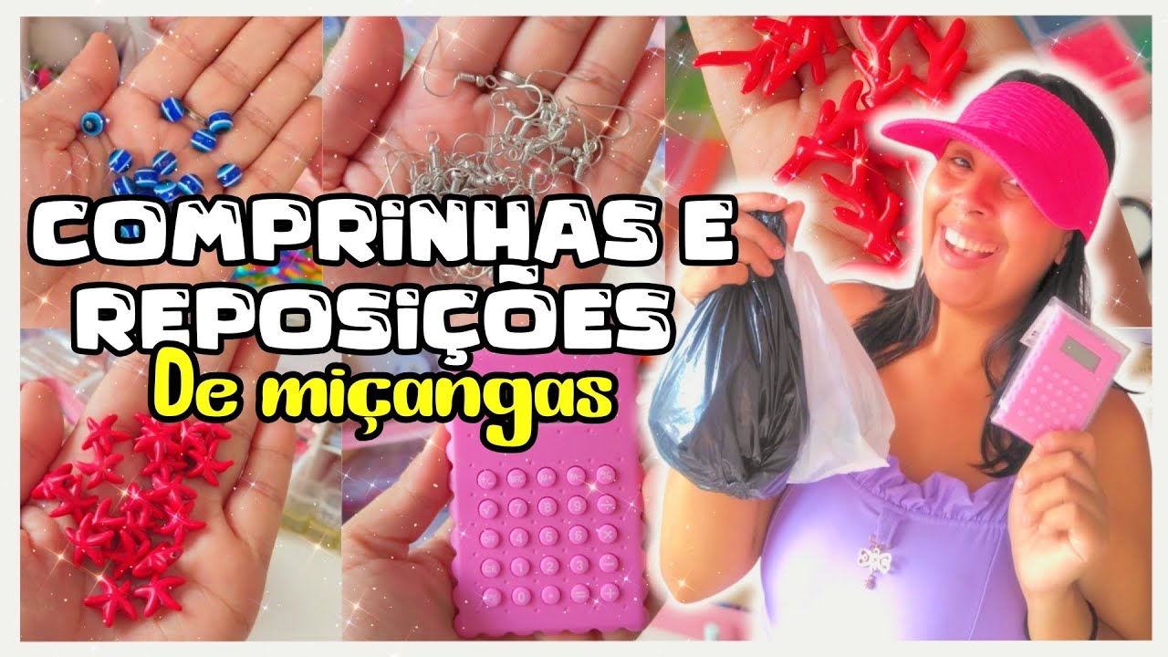 Comprinhas de reposições de miçangas | Vendas na Praia 🏖️