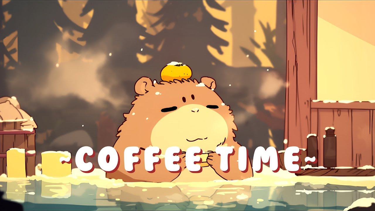Capybara Music Corner - Relaxing Music for Work/Study ~ Soothing Ambiance ~ 🎵 💫