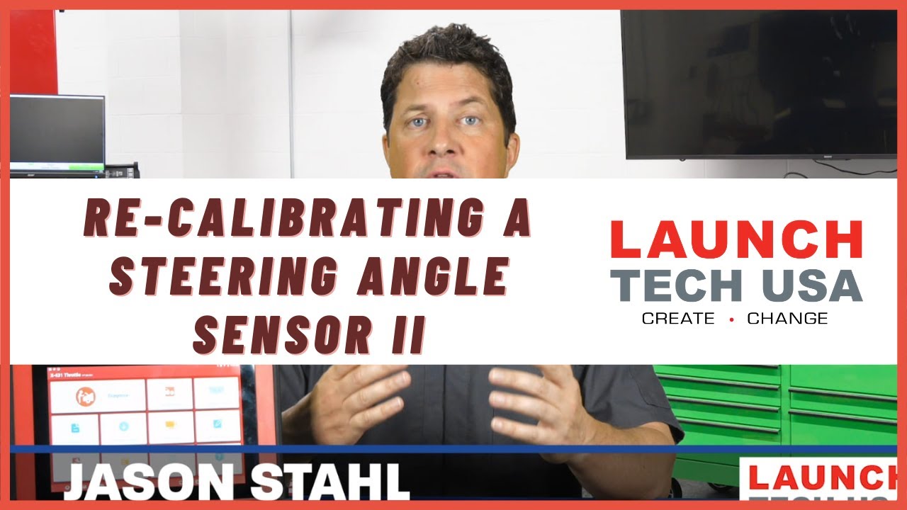 Launch Tech USA - Re-calibrating a Steering Angle Sensor II