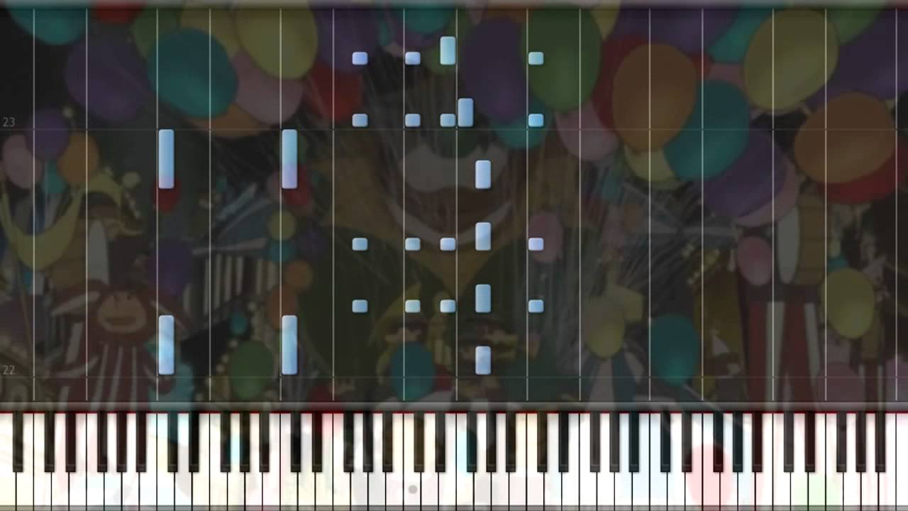 Circus Tent | Professor Layton And The Miracle Mask | Synthesia [Piano]