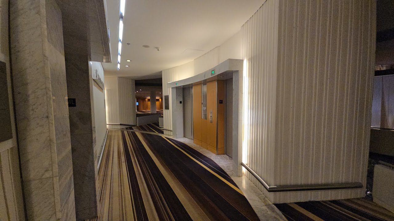 AMAZING & FAMOUS 1000FPM Otis Series M2 Traction Elevators at the Marriott Marquis Downtown Atlanta