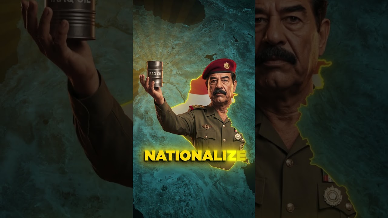 How Saddam Hussein Shocked US by Nationalizing Oil?
