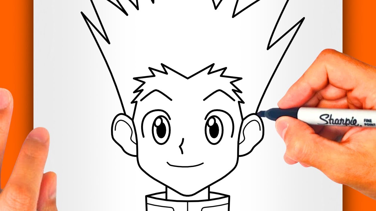 HOW TO DRAW GON (EASY GON DRAWING)