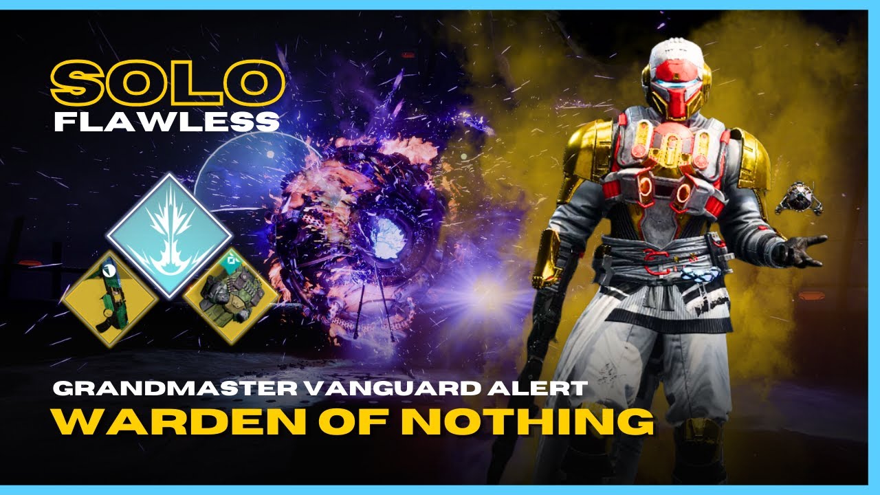 Armamentarium Grenadier Arc Titan - Solo Flawless GM Vanguard Alert 