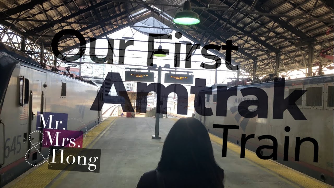 FIRST Amtrak Train! Keystone Service: Newark to Harrisburg (Amtrak Train Review) | Mr. and Mrs. Hong