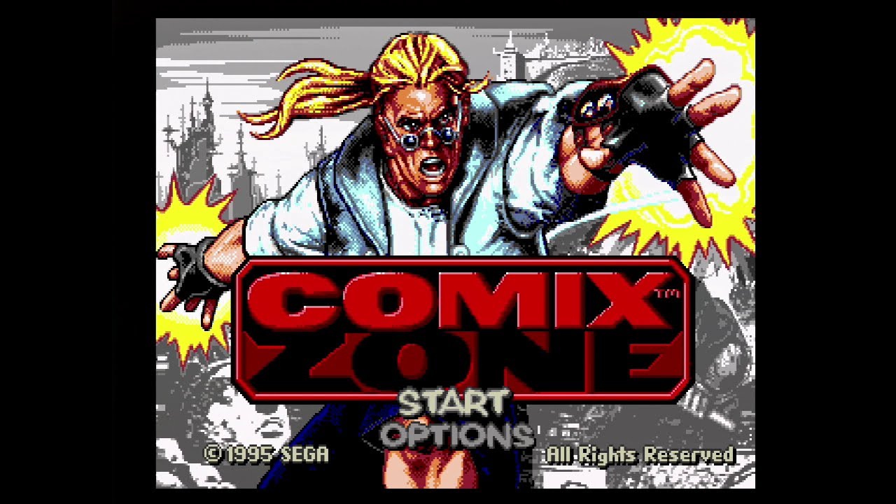 Comix Zone (Genesis / Mega Drive) Playthrough