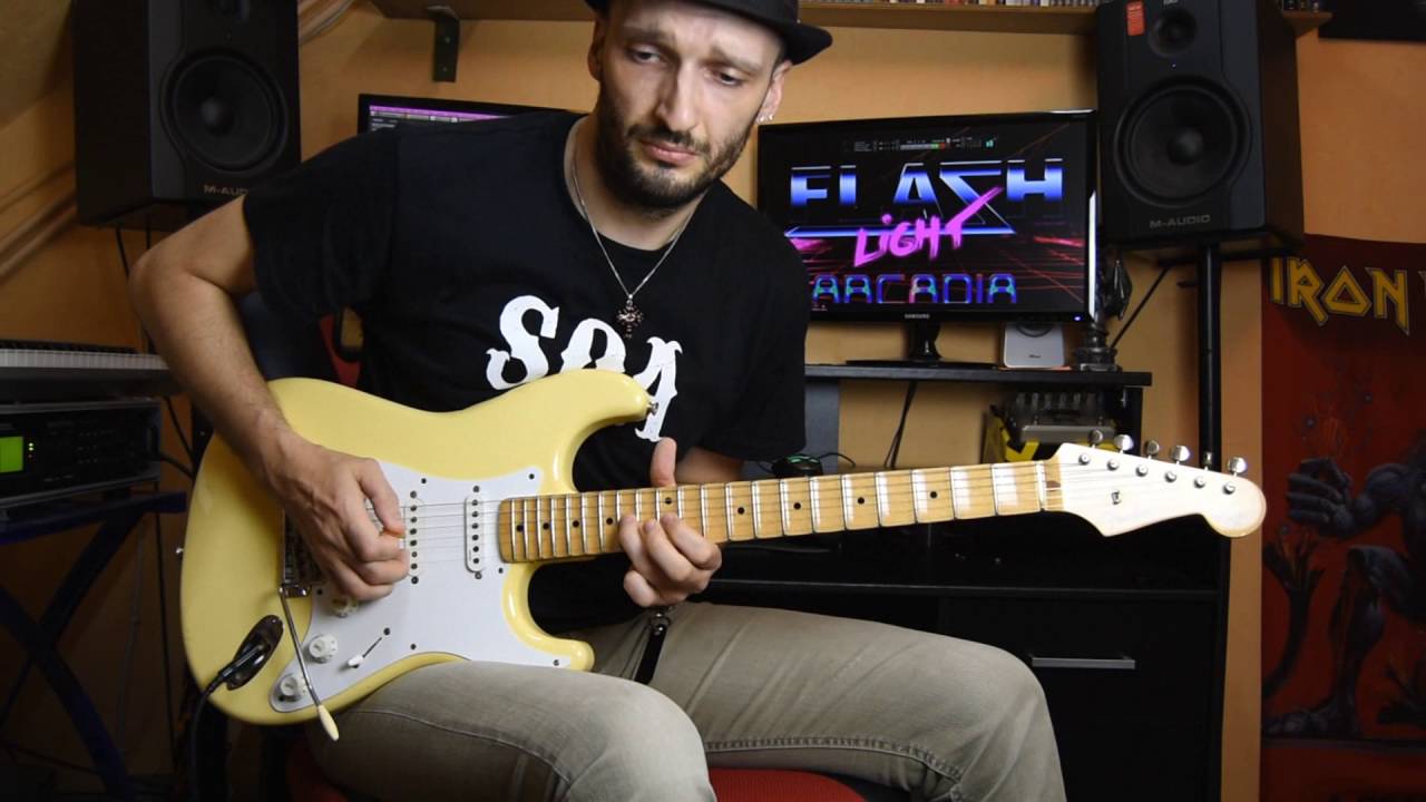 E phrygian guitar solo improvisation
