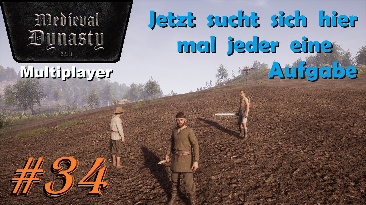 Medieval Dynasty #34 Jeder hier braucht eine Aufgabe! / Multiplayer @Dracuso  & @BenKendi