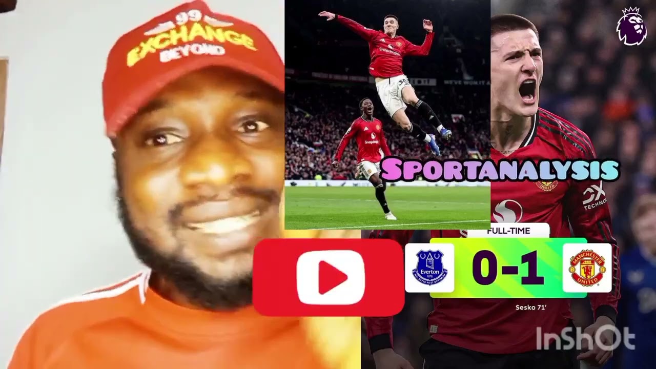 GLORY  GLORY MANCHESTER UNITED , EVERTON  O vs 1 MANCHESTER UNITED ⚽️⚽️⚽️⚽️